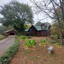 Log Home Surface Stripping And Staining In Jasper GA 0